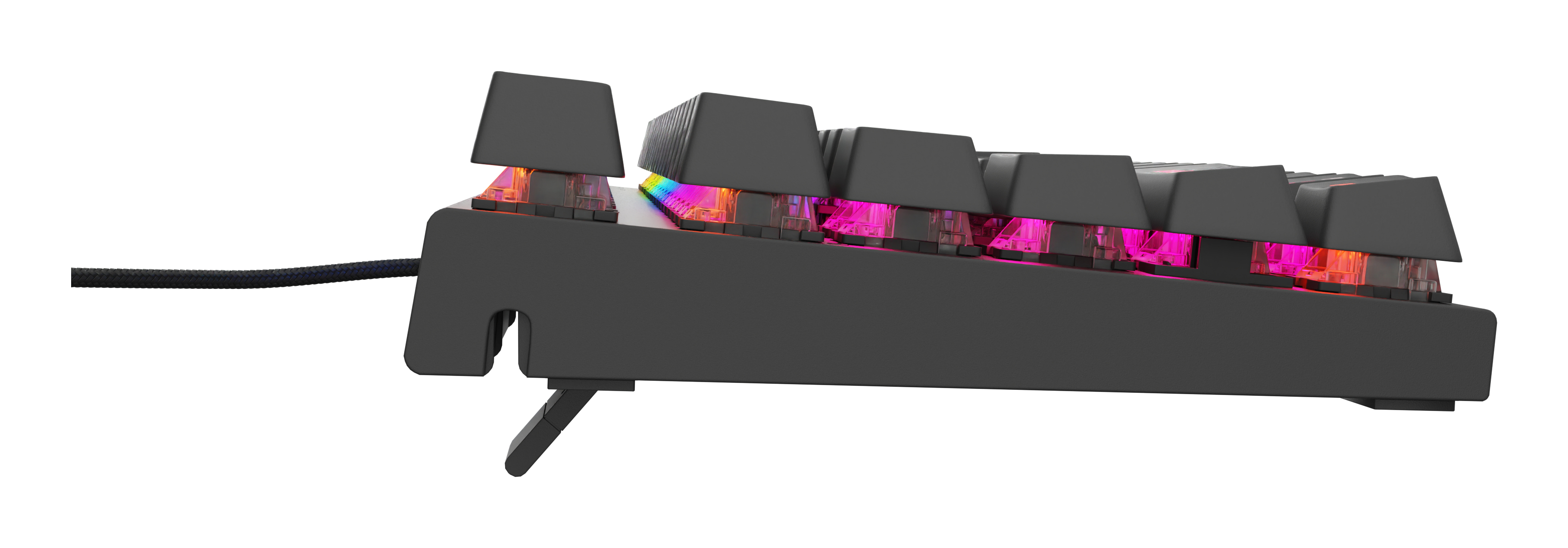 Genesis Thor 303 TKL Gaming Tastatur QWERTZ RGB-LED Schwarz
