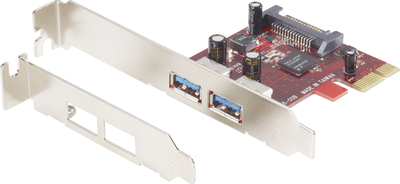 Renkforce 2 Port USB 3.0-Controllerkarte USB-A PCIe Renkforce (RF-4842576)