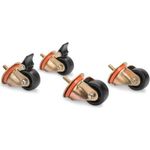 DIGITUS Professional - Steckgehäuse-Rollensatz (DN-19 CASTOR-OR)