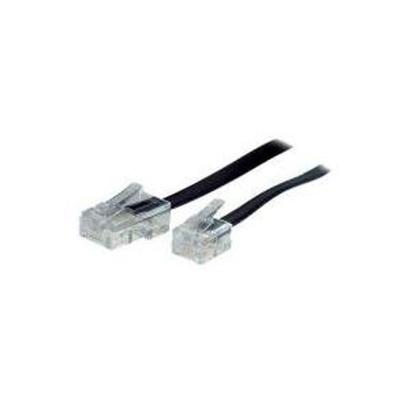 ShiverPeaks Anschlußkabel 3m St-St Western 8/4 RJ45-6/4 RJ11 TC 70253