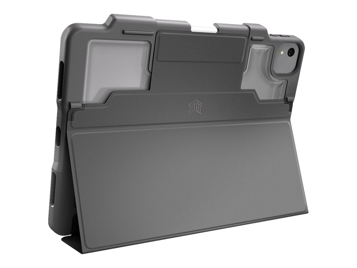 STM Dux Plus Flip-Hülle für Apple iPad Air (4./5. Gen.) 10,9" Schwarz