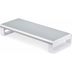 StarTech.com Ergonomic Monitor Riser Stand, 33lb Max, Fixed height 3.5in (1MFSW-MONITOR-RISER)