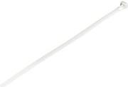 StarTech.com 25,40cm (10")(25cm) Reusable Cable Ties, 2-1/2"(65mm) Dia. 50lb(22Kg) Tensile Strength, Nylon, In/Outdoor, UL Listed, 100 Pack, White  (CBMZTRB10)