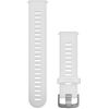 Garmin Quick Release - Band - Weiß - Garmin - Approach® S40 - Approach® S40 and CT10 Bundle - Forerunner® 245 - Forerunner® 245 Music - Venu®,... - Silikon - Edelstahl (010-11251-1P)
