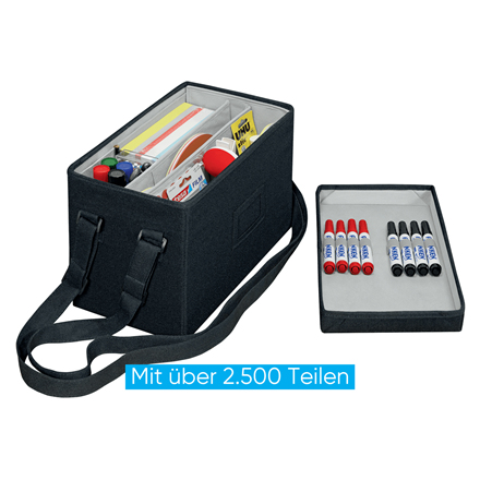 Franken UMTT Moderationstasche 2500 Teile Grau