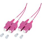 EFB Elektronik O0318.1-1.2 Glasfaserkabel 1 m 2x SC OM4 Violett (O0318.1-1.2)