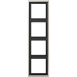 JUNG ES 2984. Produktfarbe: Schwarz, Edelstahl, Markenkompatibilität: JUNG, Material: Edelstahl. Breite: 81 mm, Höhe: 294 mm (ES2984)