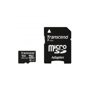 Transcend Flash-Speicherkarte (TS16GUSDHC10U1)