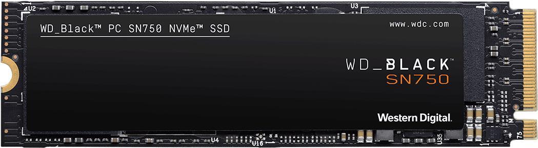 WD Black SN750 NVMe SSD WDS400T3X0C - SSD - 4 TB - intern - M.2 2280 - PCI Express 3.0 x4 (NVMe)