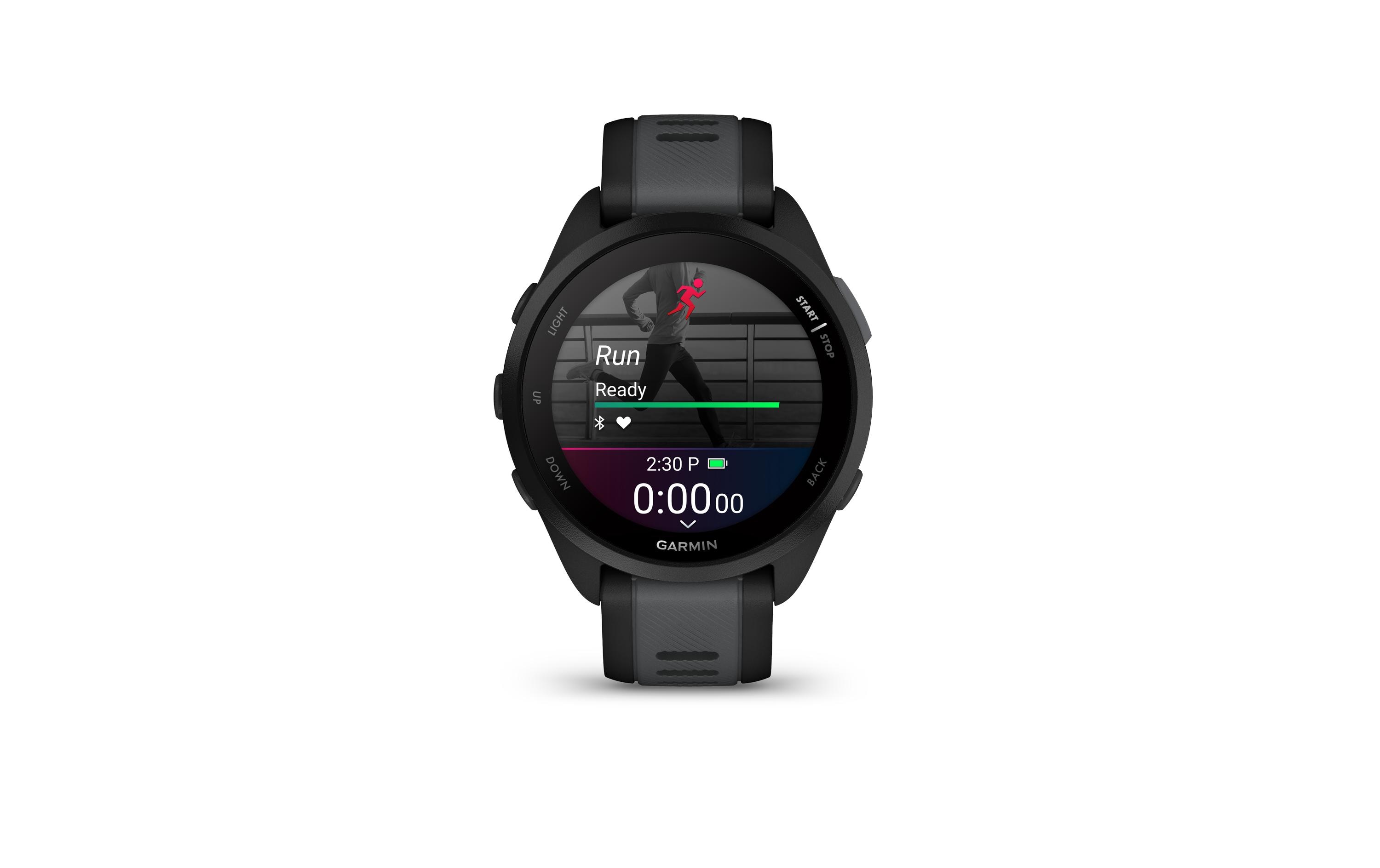 Garmin Forerunner 165 1.2" AMOLED Smartwatch Schwarz, Slate Gray