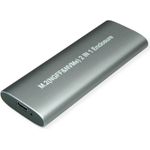 Value 16.99.4132 Speicherlaufwerksgehäuse SSD-Gehäuse Silber M.2 (16.99.4132)