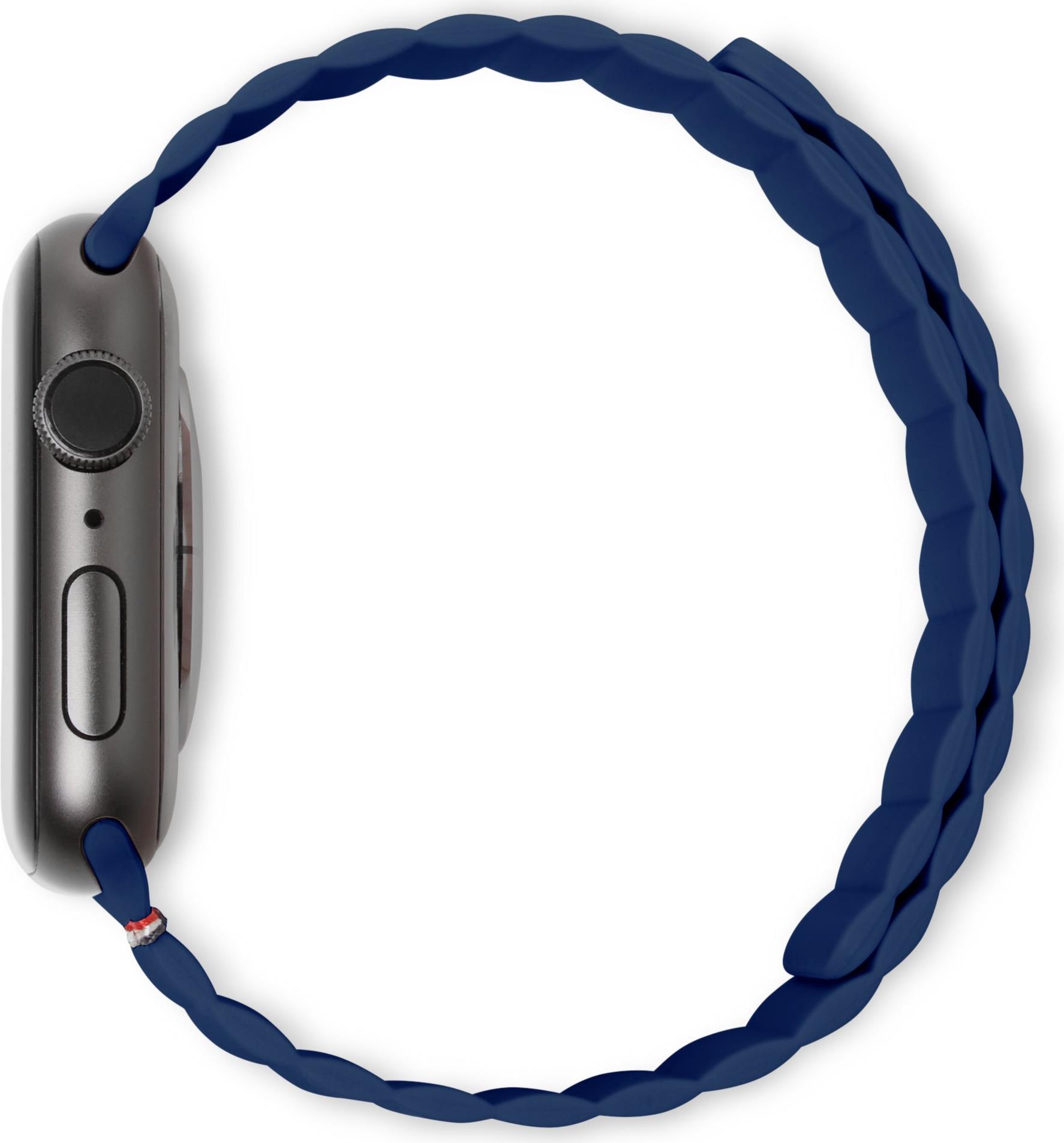 Decoded magnetisches Silikonarmband LITE Marineblau 42-44 mm (D21AWS44TS3SMNY)