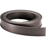 FRANKEN Magnetschild C-Profil-Rollenware, 40 x 1.000 mm braun, Beschriftungsschild auswechselbar, aus Kunststoff, - 1 Stück (C107)