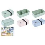 keeeper Lunchbox "luna", 0,9 Liter, nordic-blue Material: PP, Maße: (B)195 x (T)115 x (H)65 mm, mit Teiler - 1 Stück (1870268000000)