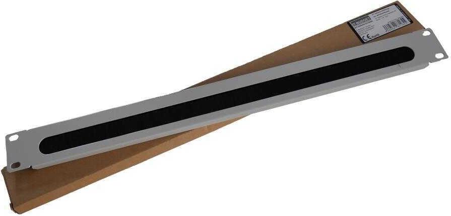 IT-BUDGET 19"-Kabeldurchführungsplatte mit Bürste (90ITBKDFPB1HEG)