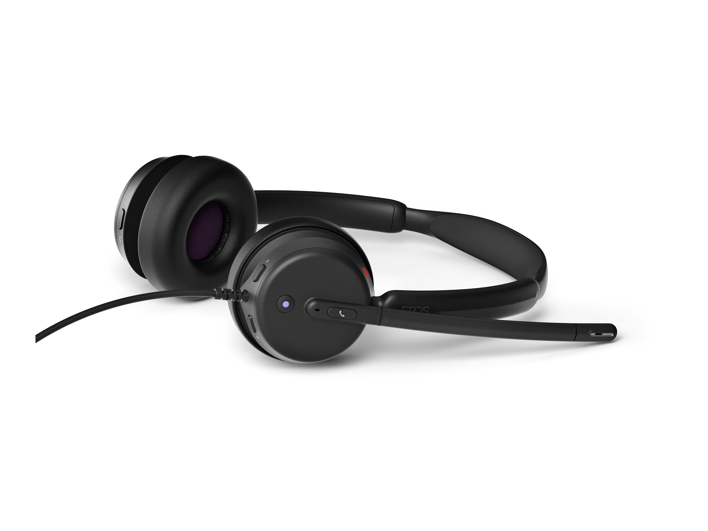 EPOS IMPACT 400 Series 460T ANC On-Ear Headset USB-C USB-A Schwarz