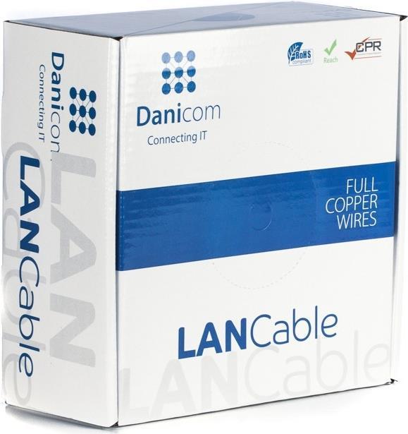 DSIT DANICOM CAT6 UTP 100m Starrleiter - LSZH (Eca) (DC-UTP6-100S-ECA)