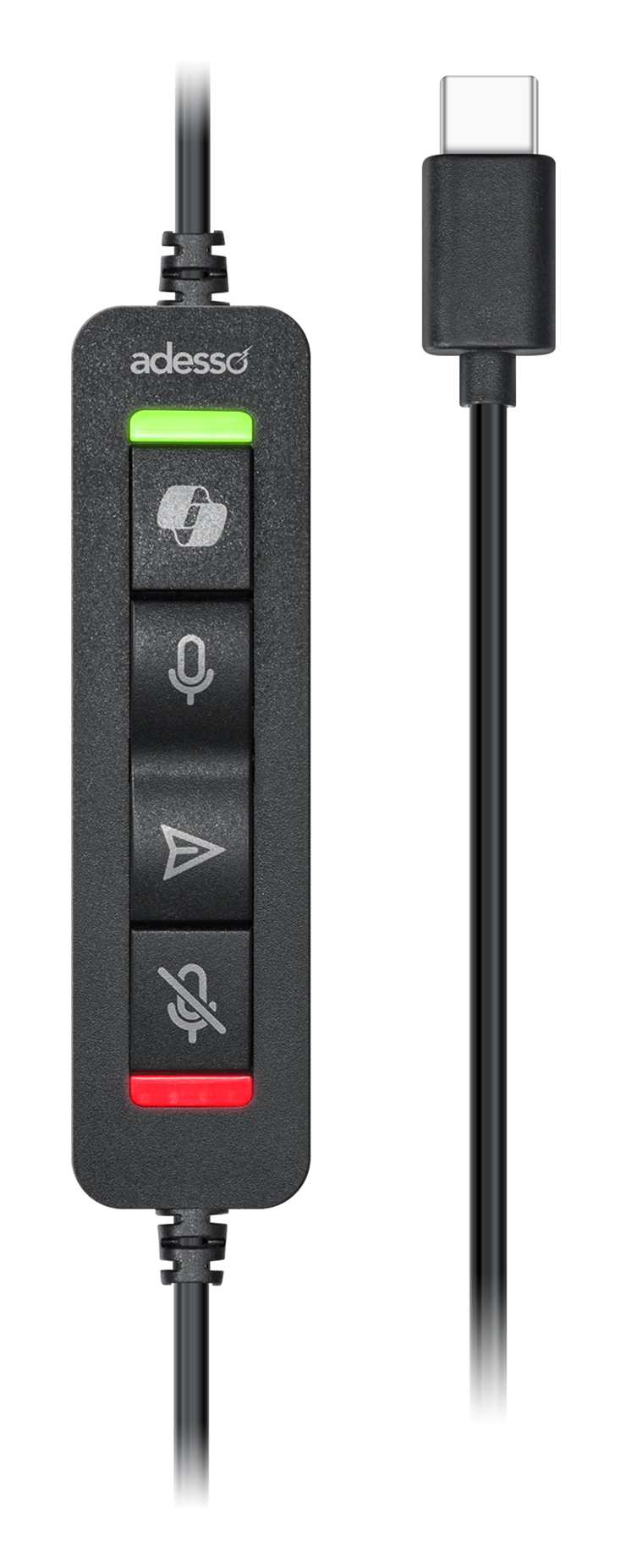 Adesso Xtream P7 On-Ear Headset USB Typ-A Schwarz