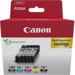 Canon PGI-580BK/CLI-581 BK/C/M/Y Multipack (2078C008)