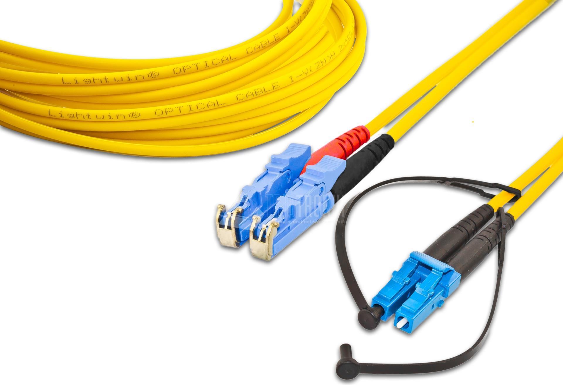 Lightwin High Quality Duplex LWL Patchkabel (LDP-09 LSH-LC 5.0)