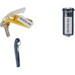 DURABLE Schlüsselanhänger KEY CLIP 1 Beutel à 6 St. 195707