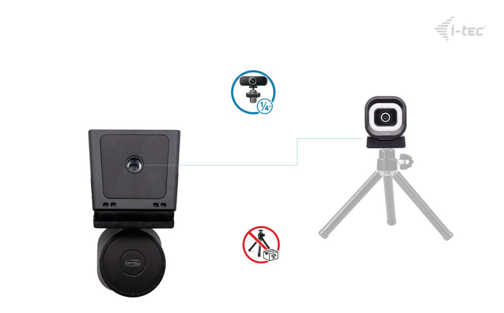 i-tec SOLOMON 700 STREAM 4K Webcam