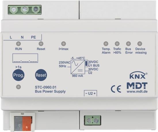 MDT STC-0960.01 Busspa.vers. m. Diagnose 8TE,REG,960mA (STC-0960.01)