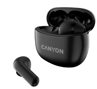 Canyon CNS-TWS5B Kabellose In-Ear Kopfhörer Bluetooth 5.3 Touch Black