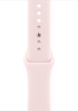 Apple Sportarmband für Watch 46mm (hellrosa) M/L (MHYG4ZM/A)