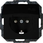 Kopp Einsatz Steckdose Paris Schwarz (matt) 920850086 (920850086)