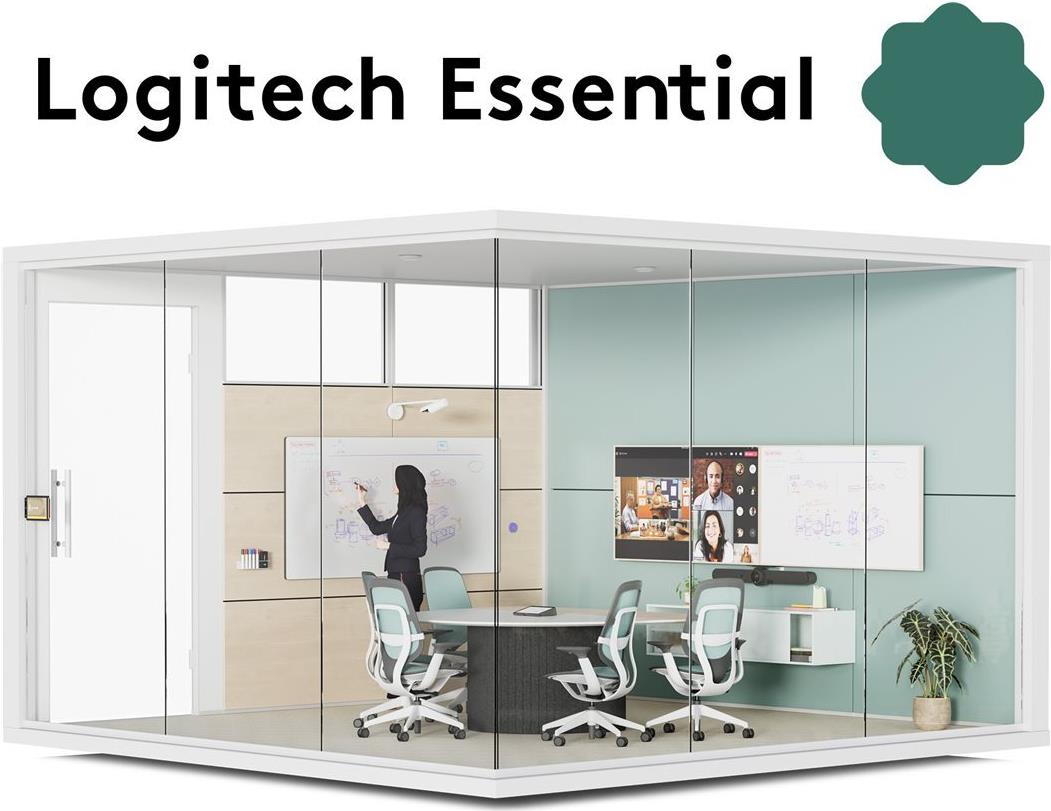 Logitech Essential for Rooms | One Year Service Plan (994-000362)