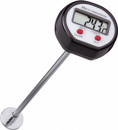 Voltcraft DOT-150 Digitales Oberflächen-Thermometer, Temperaturbereich -50 bis +150 °C (DOT-150)