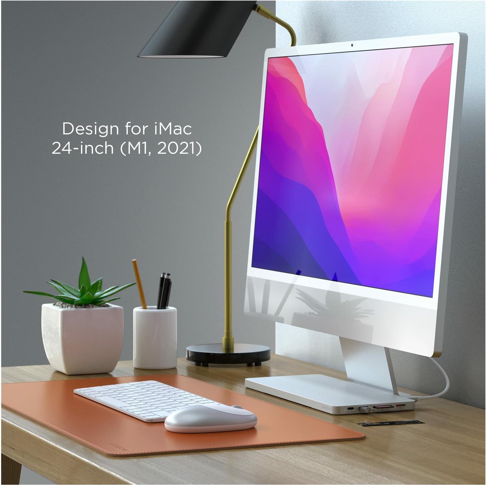 Satechi ST-UCISDS USB-C Dockingstation Silber