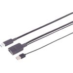 S/CONN maximum connectivity USB-A Verlängerung Optisch USB 3.2, A Stecker auf A Buchse, 10Gbps, 10,0m (30-37075)