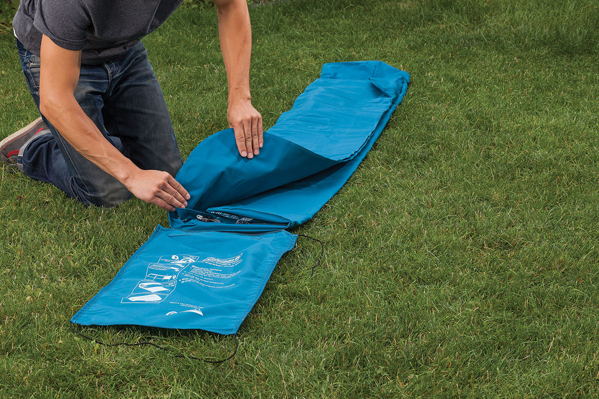 Coleman Extra Durable Luftbett Single 198 x 82 x 22 cm Blau