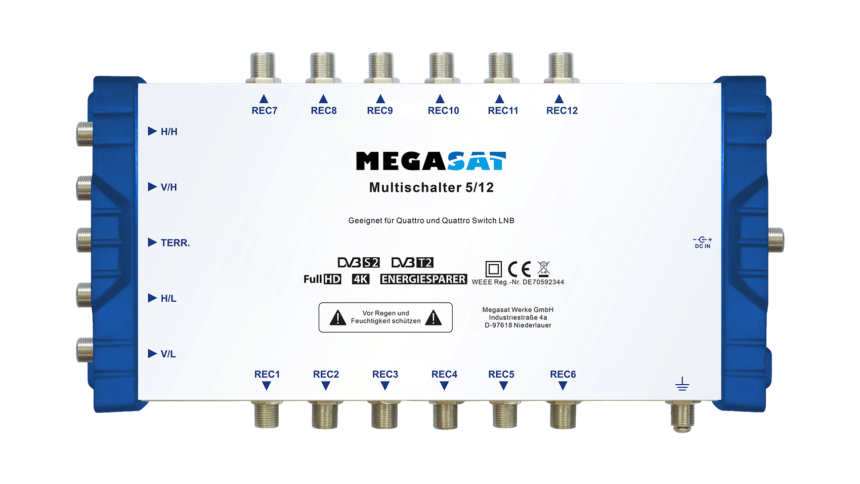 Megasat Multiswitch 5/12