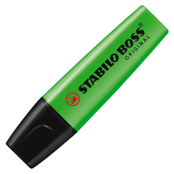 STABILO BOSS ORIGINAL Textmarker 5 mm Fluoreszierend Grün