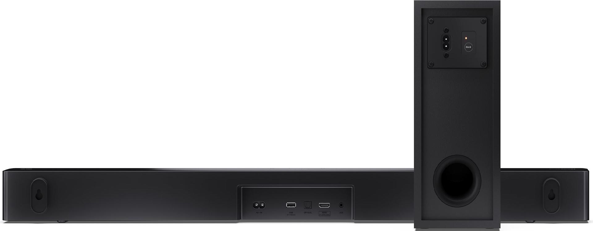 Sharp HT-SBW310 Soundbar 2.1-Kanal 120 Watt Mattschwarz