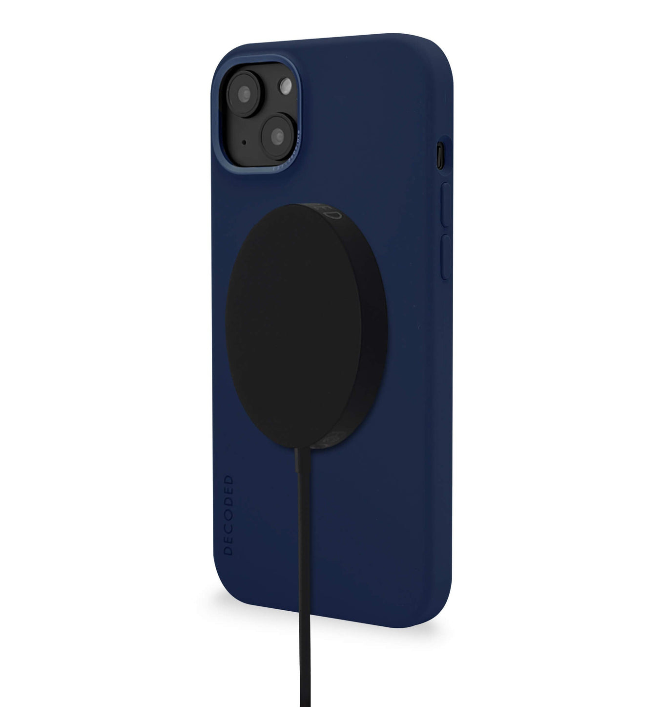 Decoded D23IPO14MBCS9NE AntiMicrobial Silicone Backcover 6,7" Navy Peony