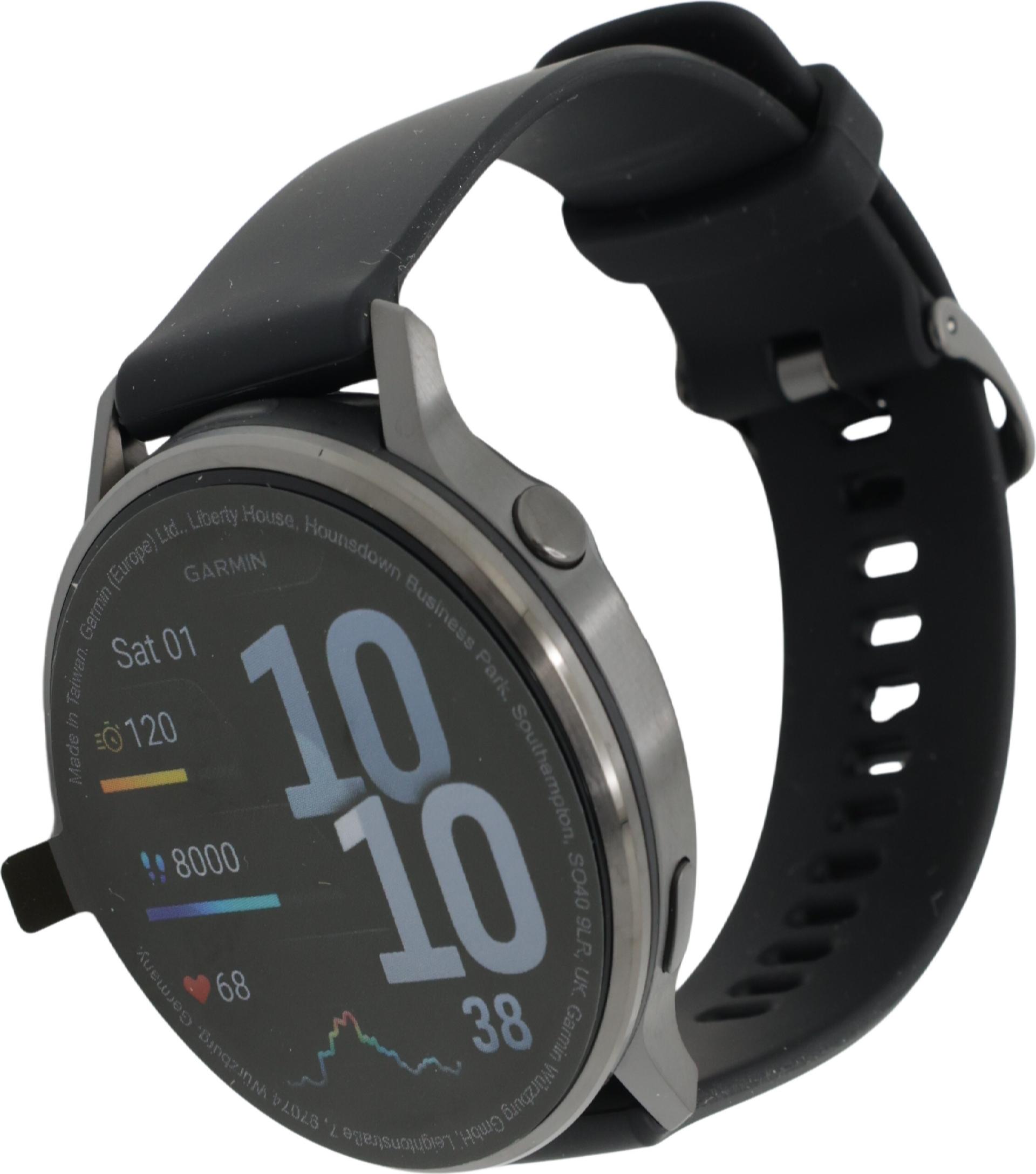Garmin Venu 4 Smartwatch 45 mm 1,4" AMOLED 8 GB Schwarz/Schiefergrau