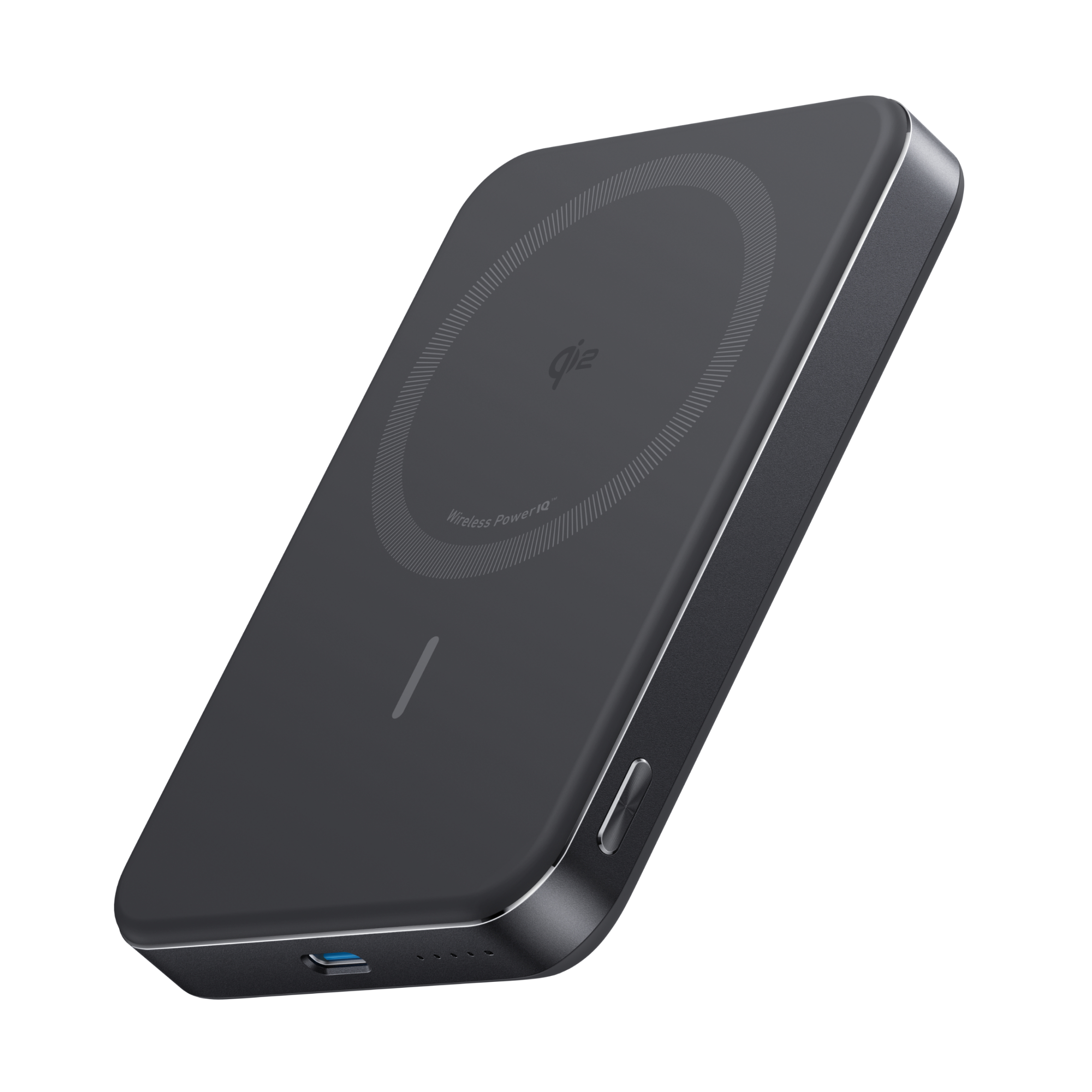 Anker MagGo A1664H11 Induktive Powerbank 10000 mAh 30 W Stone black