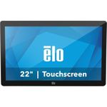 Elo 2202L, 54,6cm (21.5"), Projected Capacitive, Full HD, Kit (USB), schwarz Touchmonitor (16:9), Bildschirmdiagonale: 54,6 cm (21.5"), Projected Capacitive, Auflösung: 1920x1080 Pixel, VESA Mount (100x100 mm), Reaktionszeit: 25ms, Blickwinkel 178/178°(H/V), Kontrast: 1000:1, Clear Glass, VGA, HDMI, Touchinterface: USB, inkl.: Kabel (USB, VGA, Audio, HDMI), Netzteil (extern), Netzkabel (EU, US), Farbe: schwarz (E126096)