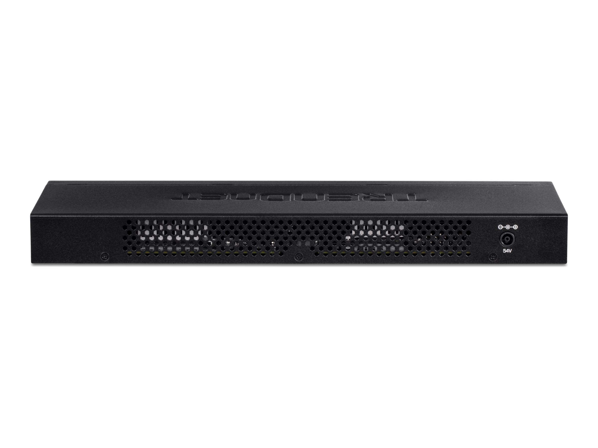 TRENDnet TPE TG160H 16-Port Gigabit PoE+ Switch Schwarz