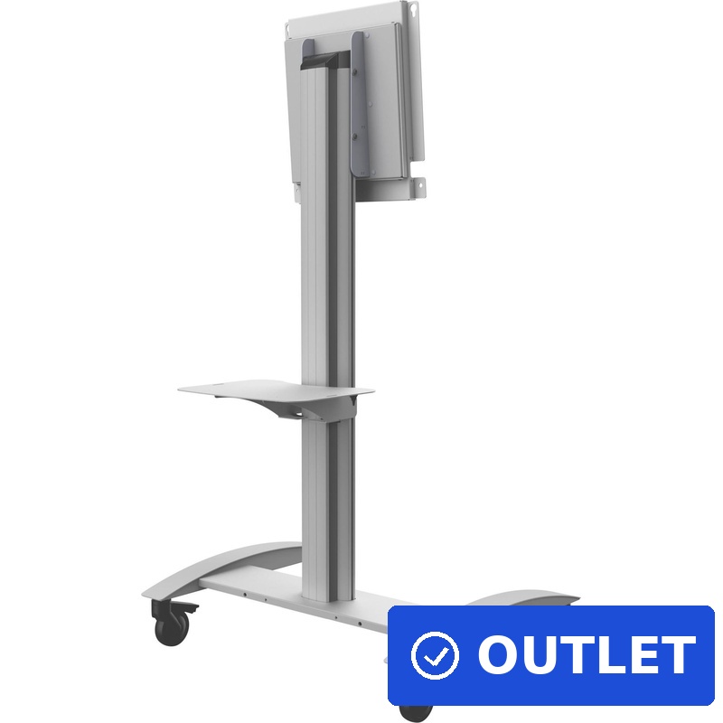 Peerless-AV Metal Shelf FOR PEERLESS SR560-FLIP Cart, Max load 10lb (4.5kg), Powder coated white finish (ACC-MSF-W) (geöffnet)