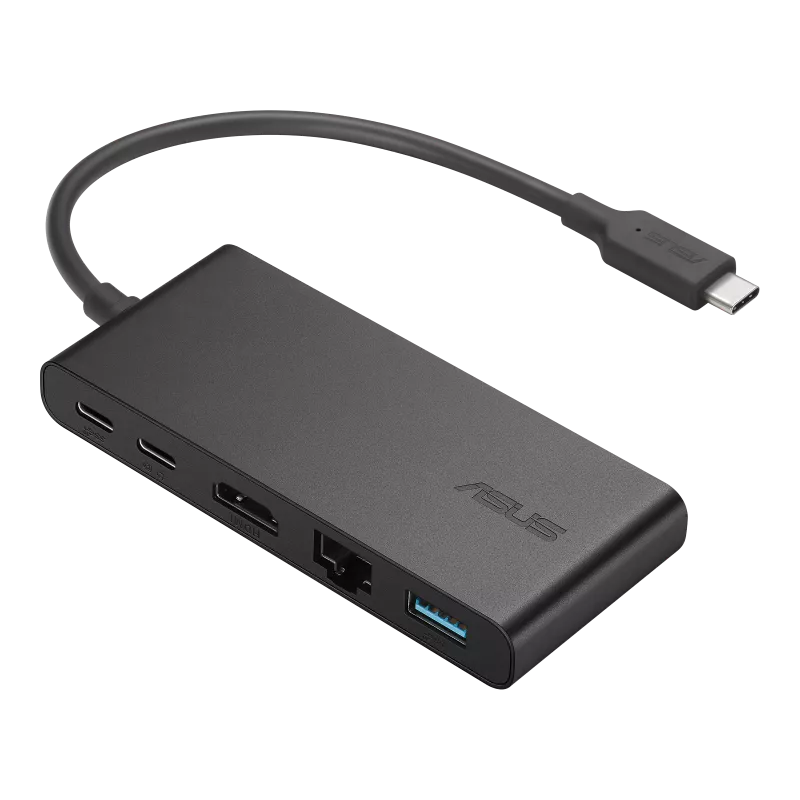 ASUS Dual 4K USB-C Dock Dockingstation USB-C HDMI 2.1 DP 4K@60Hz 100W PD 90XB094N-BDS000 (90XB094N-BDS000) (geöffnet) (geöffnet)
