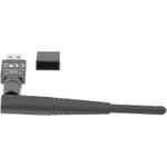 Lanberg USB drahtlose Netzwerkkarte N150 1x externe Antenne (NC-0150-WE)