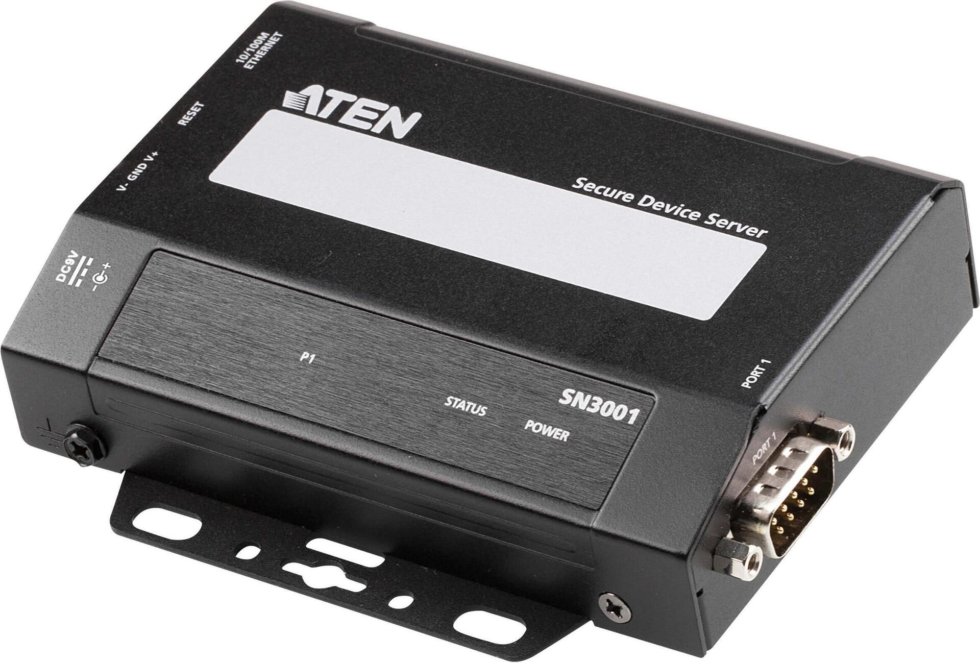 ATEN Altusen SN3000 series SN3001 - Geräteserver - 100Mb LAN, RS-232