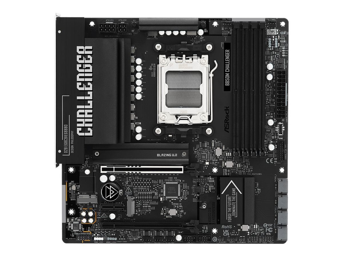 ASRock Challenger B850M Mainboard Micro ATX Sockel AM5 DDR5