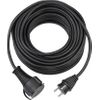 Bremaxx Verlängerungskabel IP44 25m schwarz (1169900)