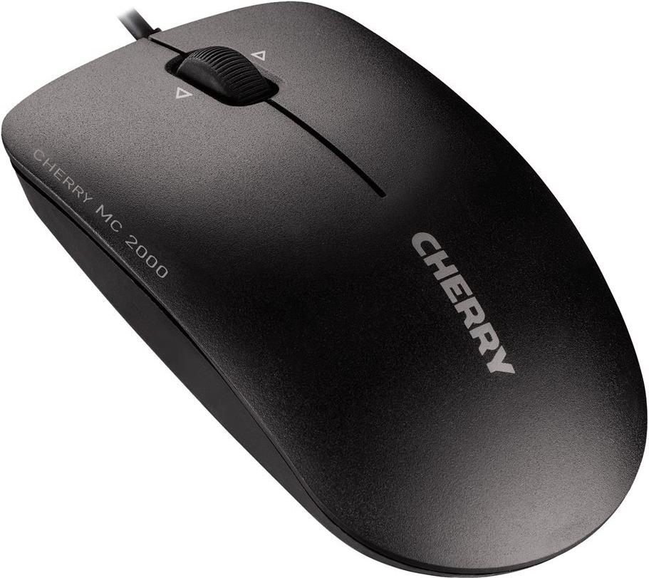 Cherry MC 2000 Kabelgebundene Maus USB 1600 DPI 3 Tasten Schwarz